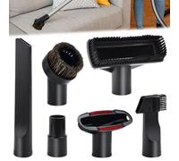 FuxFuis 6 PCS Accesorios para Aspiradora Universal Cabezal Aspiradora Cepillo para Aspiradora Boquilla Aspiradora Adaptador de Aspiradora Accesorios para Aspiradora de Calibre de 32 mm - 35 mm