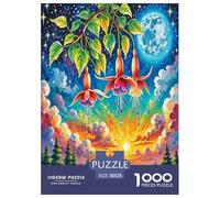 Fuxia1000 Pieza Puzzles Rompecabezas Inteligentes Juguetes Desafiantes para Adultos Adultos Y Niños +14 Años Decoración Hogar38x26cm/1000pcs