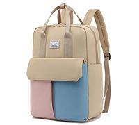 FUXINGYAO Mochila Impermeable,Para PortáTiles De Hasta 15,6 Pulgadas Con Conector Para Auriculares Y Bolsillo Antirrobo. Mochila De Trabajo Escolar De Estudio Diario,Multicolor