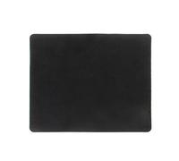 FUXIU Alfombrilla de ratón ergonómica extendida con base de goma, color negro, para ratón óptico, trackball