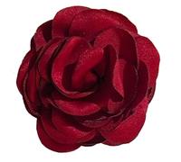 FUXIU Broche de solapa vintage de varios colores para mujer, broche para el pelo, broche francés, elegante collar