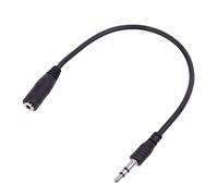 FUXIU Cable 3.5mm macho a 2.5mm hembra Cable estéreo para auriculares auriculares Cable 3.5mm