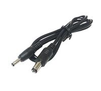 FUXIU - Cable de alimentación (5,5 x 2,1 mm, conector macho, 3,5 x 1,35 mm, conector alargador