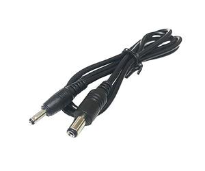FUXIU - Cable de alimentación (5,5 x 2,1 mm, conector macho, 3,5 x 1,35 mm, conector alargador