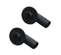 FUXIU Conector Universal de Salida de Drenaje para Aire Acondicionado, 2 Piezas, Conector de Tubo de Drenaje para Unidad Externa, Rápido y Fácil de Instalar