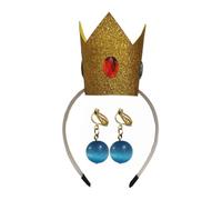 FUXIU Coronas Diademas ajustables, duraderas, cómodas para fiestas y bodas