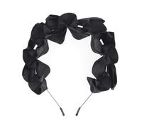 FUXIU Delicado aro para el pelo con forma de lazo, bonito soporte para el pelo, para boda, fiesta, disfraz para niños y mujeres