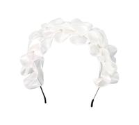 FUXIU Delicado aro para el pelo con forma de lazo, bonito soporte para el pelo, para boda, fiesta, disfraz para niños y mujeres