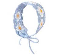 FUXIU Diademas de punto de invierno para mujer, turbante de ganchillo, calentador de orejas, bufanda vintage para el pelo