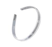 FUXIU Diademas lisas y llamativas, diadema transparente invisible ancha/fina para manualidades, aro de pelo, diademas transparentes para mujeres, 1,2 cm