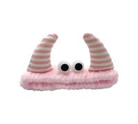 FUXIU Divertidas y coloridas bandas para el pelo, accesorios para cabina de fotos, diadema de dibujos animados, diadema de cuerno para lavarse la cara