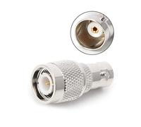 FUXIU Enchufe hembra BNC Enchufe macho TNC Conector RF adaptador convertidor coaxial recto