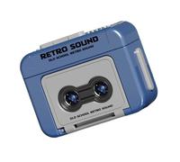 FUXIU Grabadoras Retro Pequeñas Reproductor de Música Pequeño Para Entretenimiento en Movimiento Escuchas Casuales