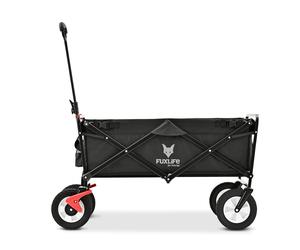 FUXLIFE Bollerwagen FX-CT100 Negro