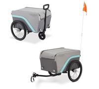FUXLIFE Lastenanhänger / Fahrradanhänger 2 in 1 FX-LA120 anthrazit