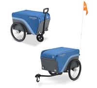 FUXLIFE Lastenanhänger / Fahrradanhänger 2 in 1 FX-LA120 blau