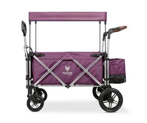 FUXLIFE Premium Bollerwagen FX-CTL900 Purpur