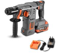 FUXTEC 20V Akku Bohrhammer FX-E1RH20 SET mit 1 x Akku 4Ah, 1 x Ladegerät 1A
