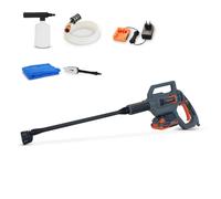 FUXTEC 20V Akku Hochdruckreiniger FX-E1HDR20 SET mit 1 x Akku 2Ah, 1 x Ladegerät 1A