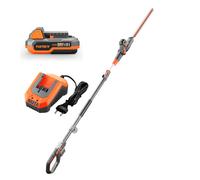 FUXTEC 20V Akku Hochheckenschere FX-E1HH20 SET mit 1 x Akku 2Ah, 1 x Ladegerät 2,4A Naranja