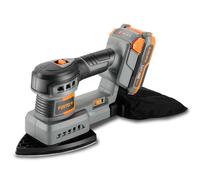FUXTEC 20V Lijadora Orbital a Batería FX-E1MS20 SET con 1 x Batería 2Ah, 1 x Cargador 1A