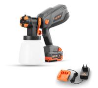 FUXTEC 20V Pulverizador manual a batería FX-E1CSP20 SET con 1 x Batería 4Ah, 1 x Cargador 1A