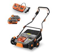FUXTEC 40V Akku-Vertikutierer SET FX-E2VE38SET Naranja