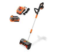 FUXTEC Akku-Schneefräse FX-E1SCH20SET inkl. Akku & Ladegerät Negro