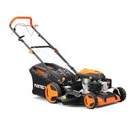 FUXTEC Cortacésped de Gasolina FX-RM5196 • 196cc • Ancho de Corte 51cm | Arranque eléctrico con batería ZipGO • motor 6 hp • sistema Easy Clean • función trituradora • recogedor 60 L