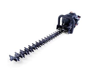 FUXTEC Cortasetos Gasolina FX-MH126, Longitud de Corte 550 mm, Motor de 2 Tiempos, 25,4cc, 1hp, Mango ergonómico, Corte Horizontal y Vertical, bajo Nivel de Ruido, Cuchillas de Seguridad