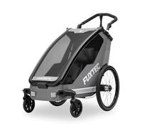FUXTEC Fahrradanhänger FX-FA1S/Einsitzer Grau