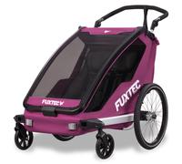 FUXTEC Fahrradanhänger Sportfux FX-FA1 Purpur