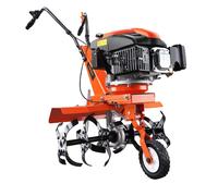 FUXTEC FX-AF1139 SET Ackerfräse Bodenhacke Motorhacke inkl Fräsebreitenerweiterung Naranja