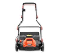 FUXTEC FX-EV360 Aireador y Escarificador Eléctrico - 1500W, Ancho de 36 cm, 5 Niveles de Regulación de Profundidad, Recogedor de Césped de 45L