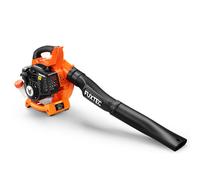 Soplador de Gasolina FUXTEC FX-LB126 2 en 1-255 km/h- Función Opcional de aspiración y trituración de Hojas jardín y senderos de jardín