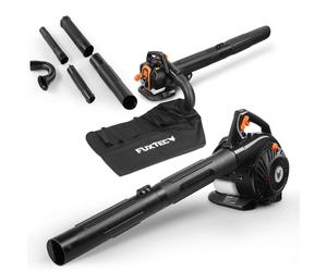 FUXTEC FX-LBS126P 3in1 Profi Laubsauger/Laubbläser & Laubhäcksler Negro