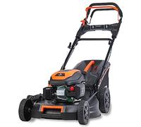 FUXTEC FX-RM5170PRO cortacésped Gasolina 4en1, 170 cm³ / 4 CV, 51 cm Corte, Altura Regulable, autopropulsado Velocidad Variable, Bolsa 60 L, Mulching y Descarga Lateral.