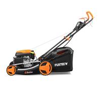 FUXTEC FX-RM5196eS Cortacésped a gasolina autopropulsado arranque eléctrico 4 en 1 con batería ZipGO larghezza corte 51cm, 196cc Guarda i dettagli del
