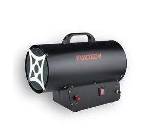 FUXTEC Gasheizer GH33 - starke 30kW Heizleistung Negro