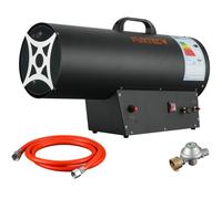 FUXTEC Gasheizer GH51 mit 50kW Heizleistung Negro