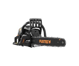 FUXTEC Motosierra Gasolina FX-KS255 - con espada de 18'', longitud de corte 46 cm- 54cc- Easy-Start - incl. Protección de la espada y bolsa de transporte
