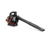 FUXTEC - Soplador de Hojas a Gasolina FX-LB126ECO Cilindrada 26 cm³ Velocidad del Aire 60 m/s Peso 4,5 kg Diferentes boquillas para Diferentes Superficies