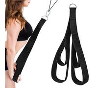 fuxunamz Cuerda Triceps, Agarre Gym Accesorios, Agarres Poleas Gym Multifuncion, Dos Tamaños en uno, Correa Extralarga, Banda de Resistencia para Entrenamiento en Casa