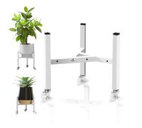 fuxunamz Soporte para Plantas, Soporte para Macetas, soporte plantas Interior Exterior, soporte para Macetas de 23 a 32 cm, Soporte Metálico para Plantas, Plant Stand