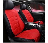 FUXZSV Las Fundas para Asientos de Coche Son adecuadas para Ford Edge S MAX Ecosport Explorer F-350 F-150 Territory Tourneo-Courier Super-Duty Escort Taurus Impermeables/Cuero/Transpirable,Rojo