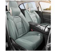 FUXZSV Las Fundas para Asientos de Coche Son adecuadas para Ford Fiesta ST Recaro MK7/7.5 (2008-2017) Impermeables/Cuero/Transpirable,Verde