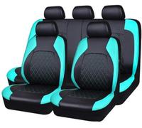 FUXZSV Las Fundas para Asientos de Coche Son adecuadas para Opel Zafira Grandland X Opel GT Cascada Corsa Corsa e Meriva Vectra Insigniaimpermeables/Cuero/Transpirable,Verde