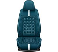 FUXZSV Las Fundas para Asientos de Coche Son adecuadas para VW Volkswagen T-Cross T-Roc T-Roc Sport Caravelle Sharan Passat Simpermeables/Cuero/Transpirable,Azul