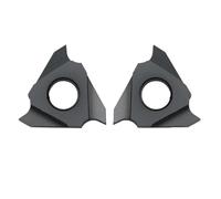 FUYUMIC 10 Piezas TGF32R TGF32L TGF Insertos de carburo for ranurado de 1 mm, 1,5 mm, 1,1 mm, 1,2 mm, 1,3 mm, 1,4 mm, 1,6 mm, 1,7 mm, 1,8 mm, 2 mm(TGF32R,200 (2mm))