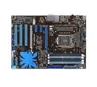 FUYUMIC Placa Base de Escritorio P7P55D LE, Ranura P55, LGA 1156, i3, i5, i7, DDR3, 16 GB, ATX